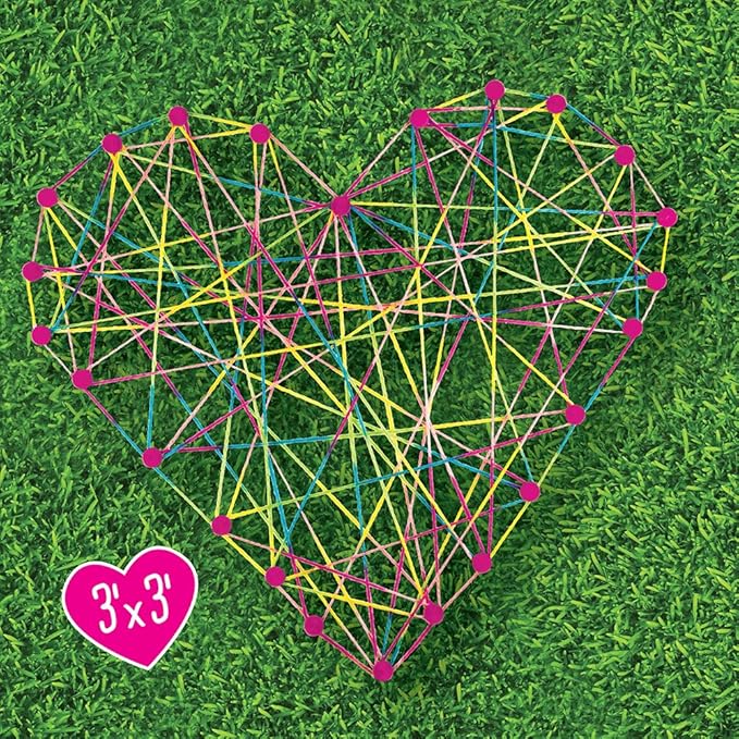 Fashion Angels Lawn String Art Kit (12297) Outdoor Activity for Kids Ages 8 and up