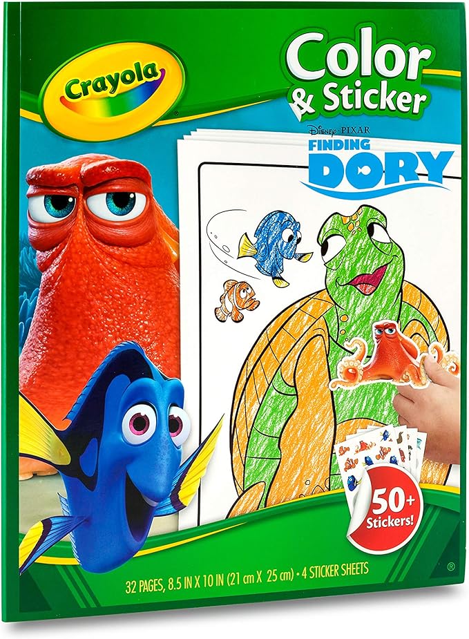 Crayola Finding Dory Color & Sticker Book