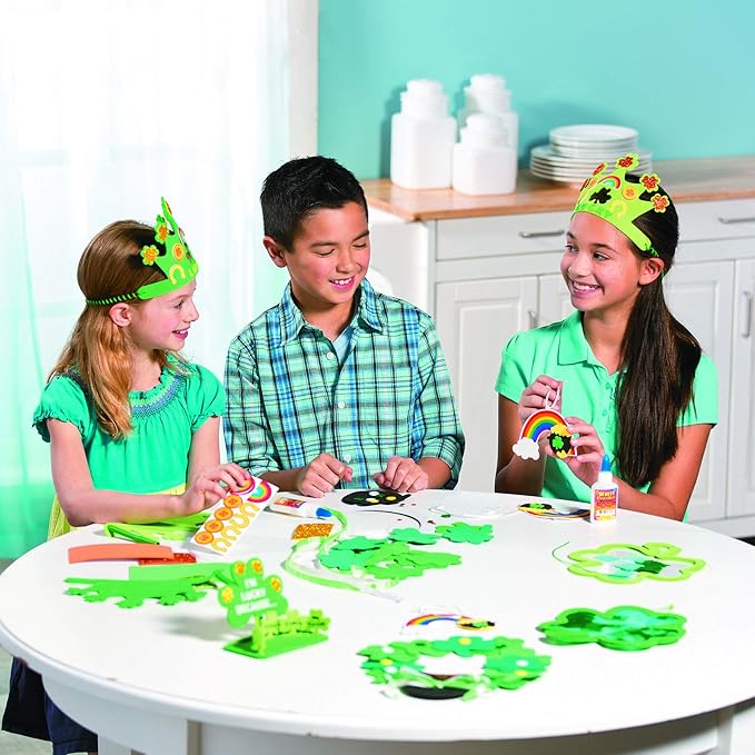 St Pats Rainbow Ornaments Ck - Crafts for Kids and Fun Home Activities
