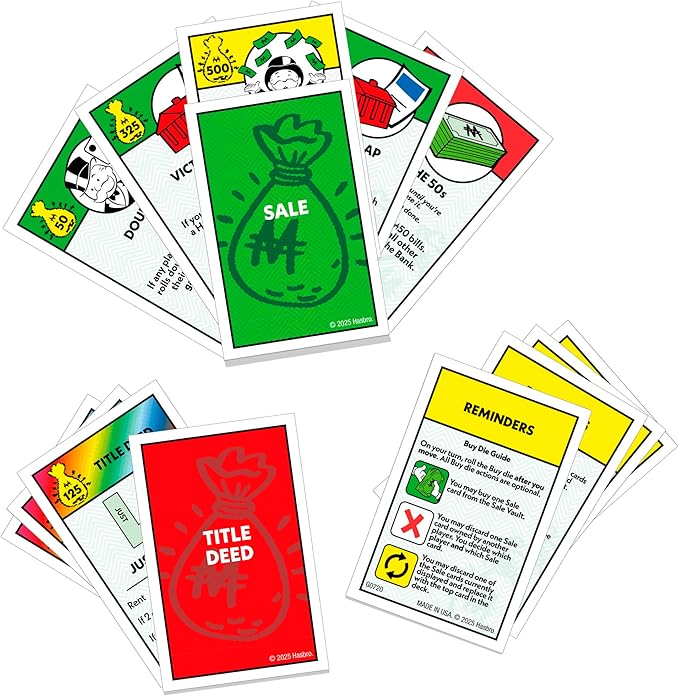 Monopoly Buy Everything Expansion | Add More Fun to Classic Monopoly Game and Play Faster | Ages 8+ | 2-6 Players | 40 Mins. | Family Board Games