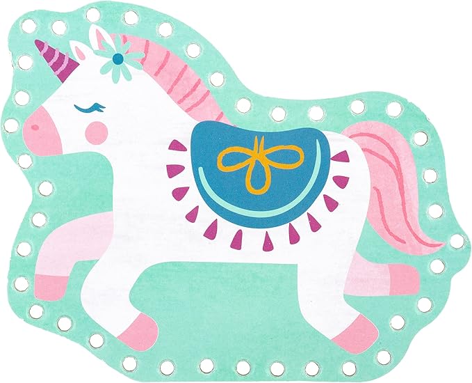 Stephen Joseph Lacing Cards, Unicorn