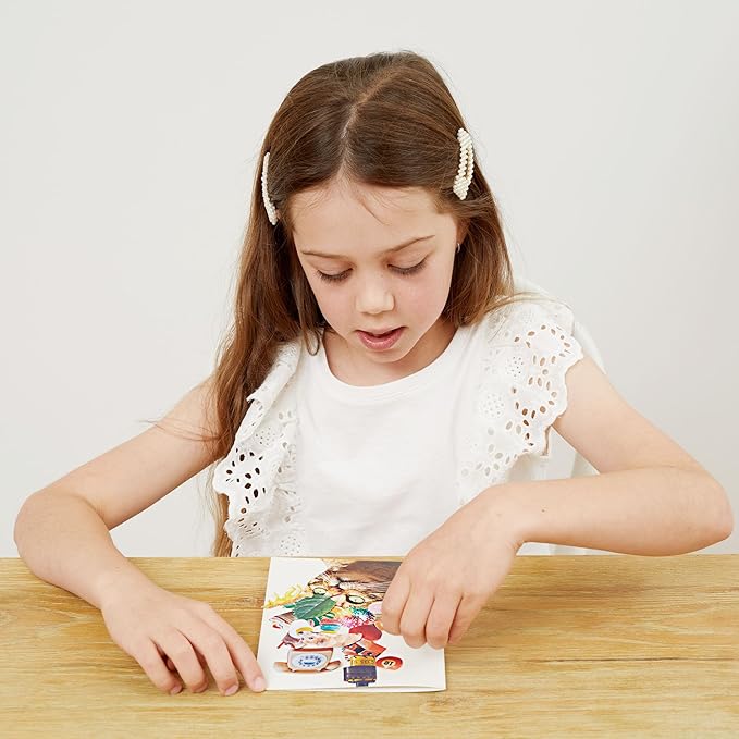 Tiger Tribe: Collage Art Set - All-in-1 Artist Kit, Includes Scissors, Pen, Stickers, Pattern Pages & More! Cut-Glue-Collage, Kids Crafts Kit Age7+