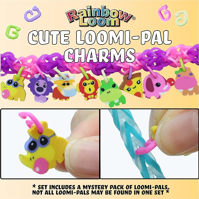 Rainbow Loom Loomi-Pals Glow in The Dark Mega Combo Set, for Boys & Girls Ages 7+