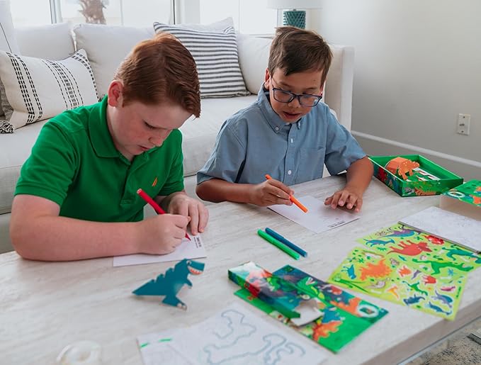 Totally Dinosaurs Dino-Tastic Activity Set with 30 Activities in Keepsake Box