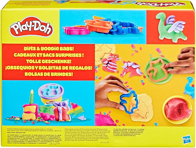 Play-Doh Party Favor Pack, Bulk 24 Pack of Modeling Compound with Cutters, Non-Candy Treat Bag Fillers, Giveaways & Prize Toys for Kids 3 Years & Up (Amazon Exclusive)