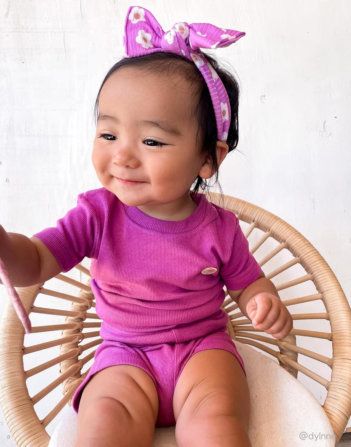 moimoln Pajamas Set 6M-5Y Solid Ribbed Unisex Baby & Toddler, Soft Viscose, Snug-Fit, Everyday Sleepwear