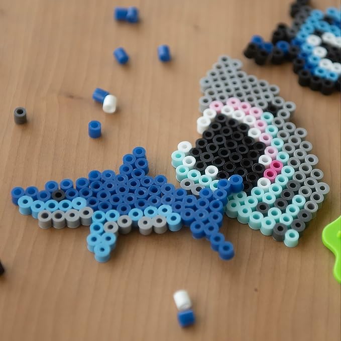 Perler Bead 'Shark' Fuse Bead Activity Kit for Kids Crafts, 2004 pcs , Sharks , Small