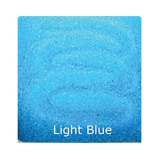 Activa Decorative Colored Sand - 25 Pounds - Light Blue, 10"L x 5"W x 10"H
