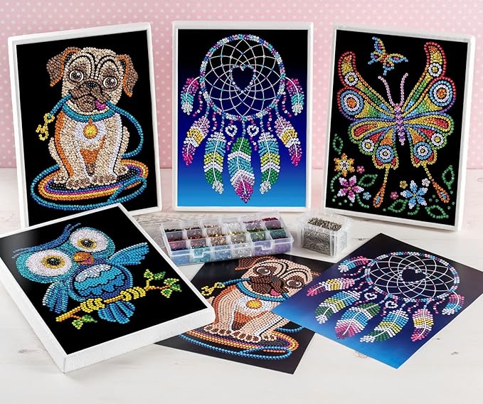 Sequin Art Red Norman The Snowman, Sparkling Arts and Crafts Kit; Creative Crafts for Adults and Kids