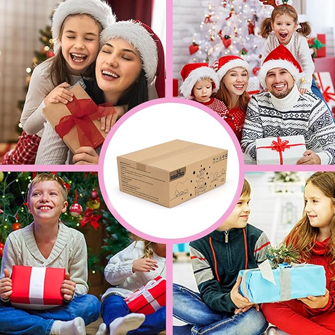 GOGOSO Pit Balls Pink Balls for GirlsToddlers for Playhouse, Playpen, Baby Pool, Play Ball Fun Centers, for Babies, Kids, Phthalate Free BPA Free,100 Balls