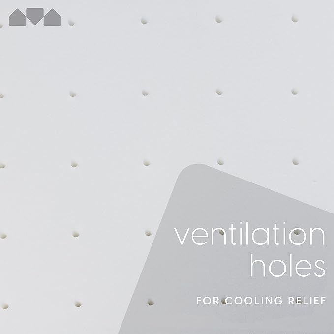 Milliard 2-Inch Ventilated Memory Foam Crib and Toddler Bed Mattress Topper with Removable Waterproof 65-Percent Cotton Non-Slip Cover - 52" x 27" x 2" White