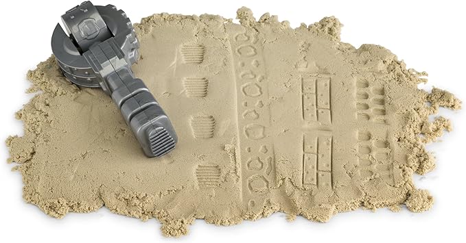 Advanced Building Sand Molds and Tools Kit - Works with All Other Play Sand Brands - 37 Pieces Includes: Castle, Bricks and Walls Molds, and Tools - Sand Not Included