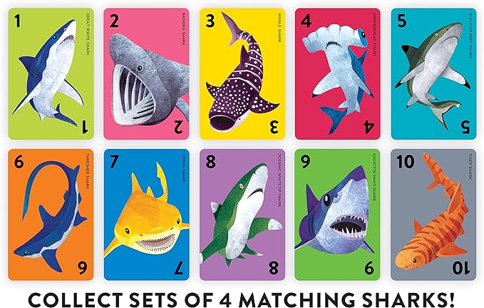 Mudpuppy Card Game Go Shark!