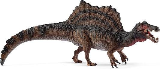 Schleich Dinosaurs Realistic Spinosaurus Dinosaur Figure with Movable Lower Jaw - Authentic and Detailed Prehistoric Jurassic Dino Toy, Highly Durable for Education and Fun for Boys and Girls, Ages 4+