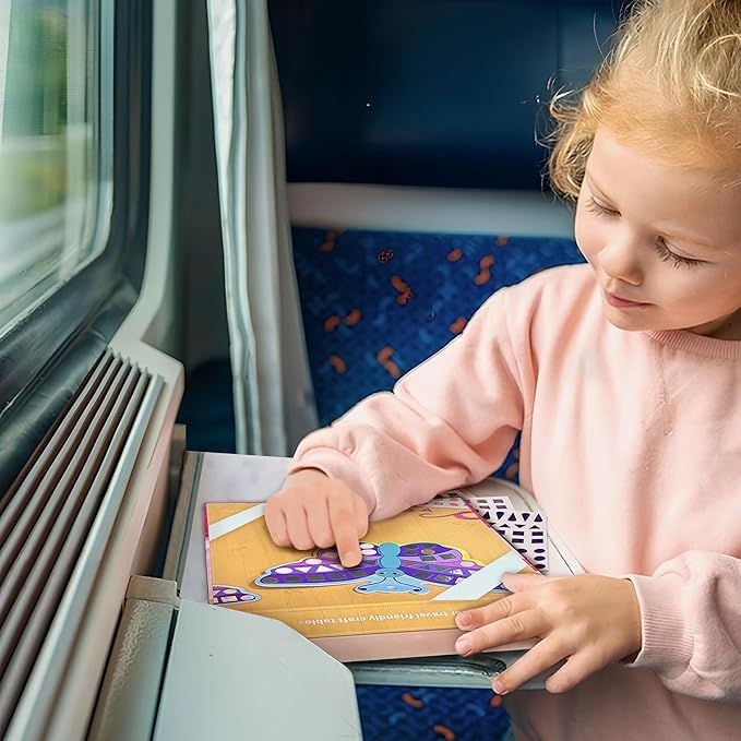 Imagimake Mirror Mosaic Butterfly & Peacock Kids Art Set | DIY Craft Kit | Foil Stickers for Kids | Mosaic Kit | Travel Toys | Birthday Gift for Girls and Boys Ages 3,4,5,6,7,8 |