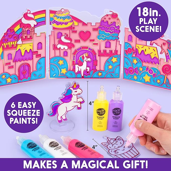 Yes Made by Me Paint & Create Window Art Worlds Unicorn Kit