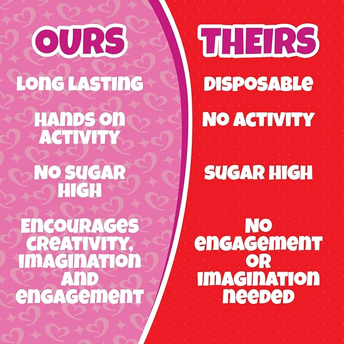 Set of 24 Valentines Cards for Kids Classroom - Valentine's Day Unicorn &Dragon Wood Painting Kits for Kids School -Each Valentines Gift Has Complete Craft Kit & Card for Boys Girls Classroom Exchange