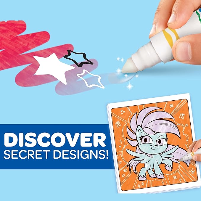 Crayola My Little Pony Color Wonder Activity Pad, 16 Mess Free Coloring Pages, Toddler Travel Activity, My Little Pony Gift