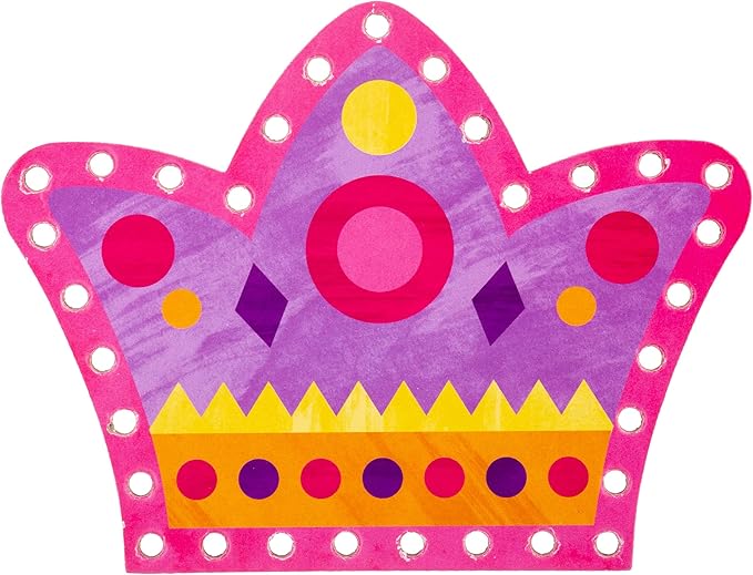 Stephen Joseph Lacing Cards, Princess/Castle