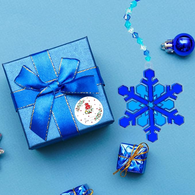 Winlyn 24 Sets Snowflake Suncatchers Ornaments Decorations DIY Window Paint Art Suncatchers Christmas Craft Kits Hanging Snowflake Sun Catchers for Kids Christmas Winter Home Classroom Party Activity