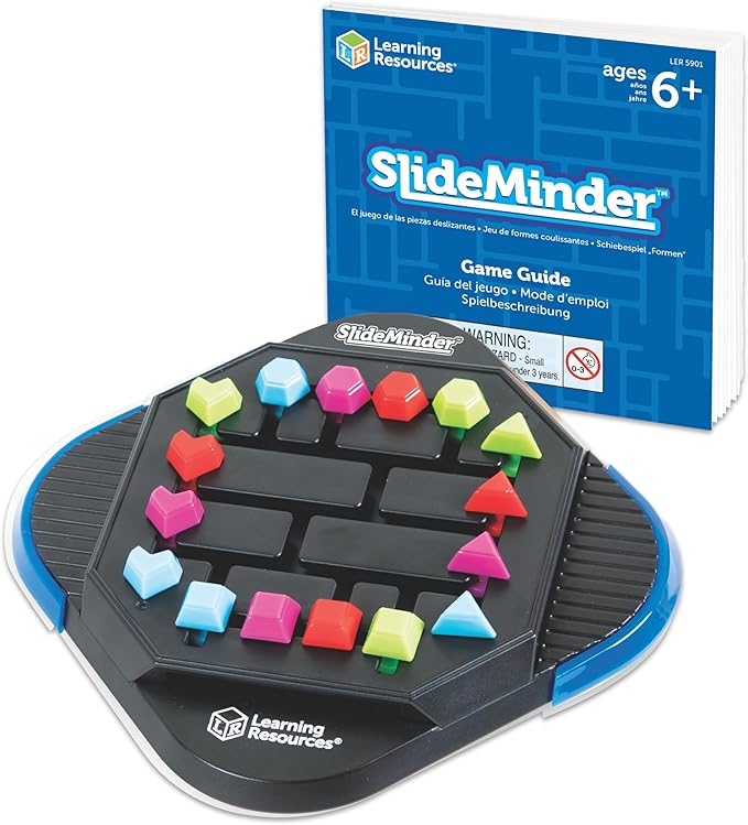 Learning Resources SlideMinder Brain Teaser Puzzle Game - 3D Puzzles, Fidget Toys for Kids, Easter Basket Stuffers For Teens, Ages 6+