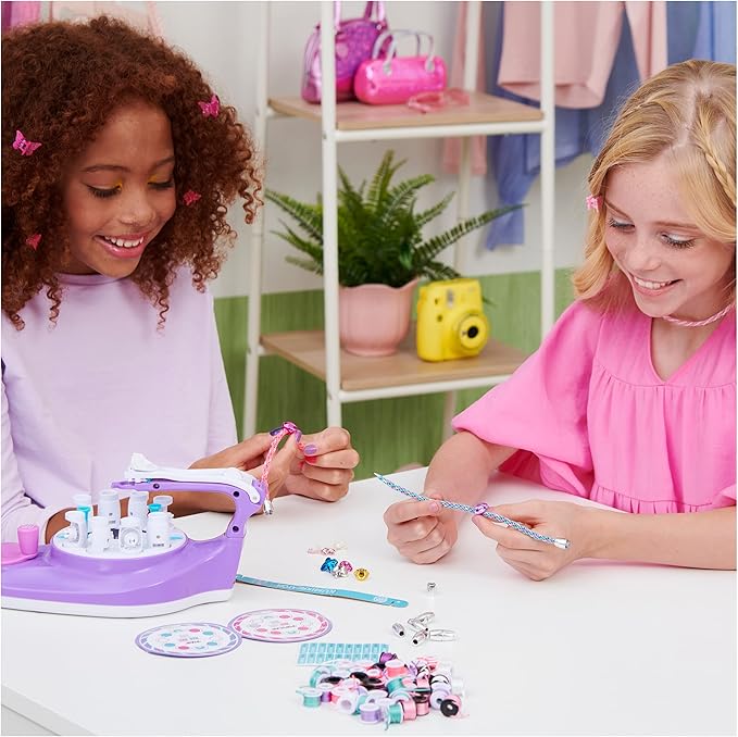 Cool Maker, KumiKreator Bead & Braider Friendship Necklace and Bracelet Making Kit, Arts and Crafts Kids Toys for Girls Ages 8 and up