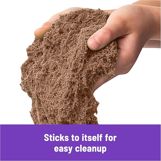 Kinetic Sand, Ice Cream Scents 3-Pack with 2lbs Scented Play Sand (Strawberry, Chocolate & Vanilla), Sensory Toys for Kids Ages 3 and up