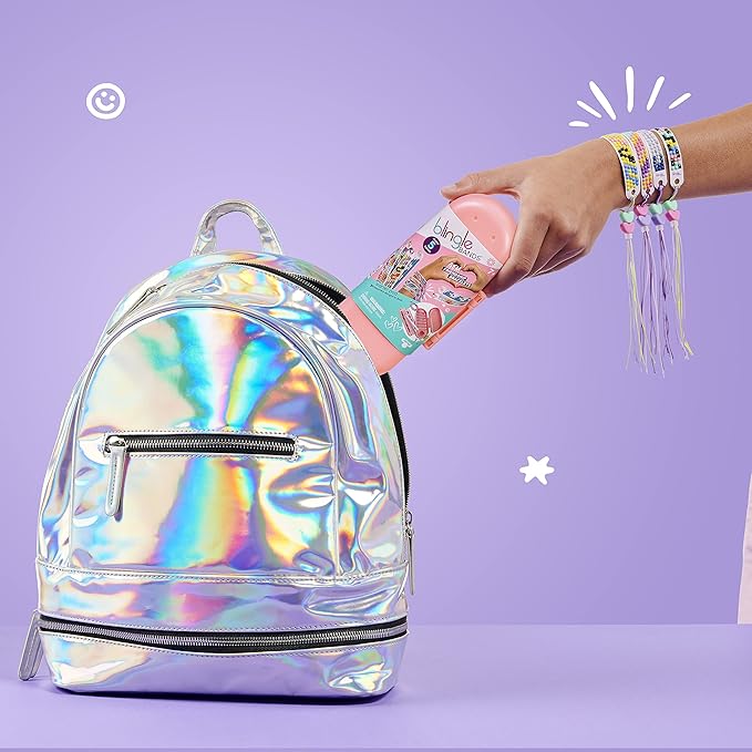 DIY Gem Friendship Bracelet, 5 Band On The Go Starter Pod in 6 Piece CDU - Arts & Craft Activity for Ages 7 and Up