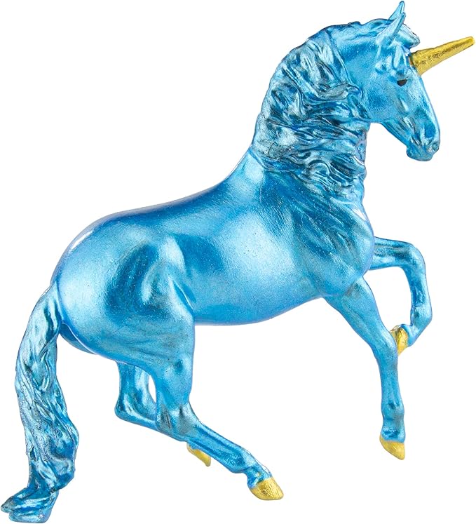 Breyer Horses Stablemates Unicorn Family Paint Set | 3 Unicorn Set | 1:32 Scale | Horse Toy | Model 4262, Yellow