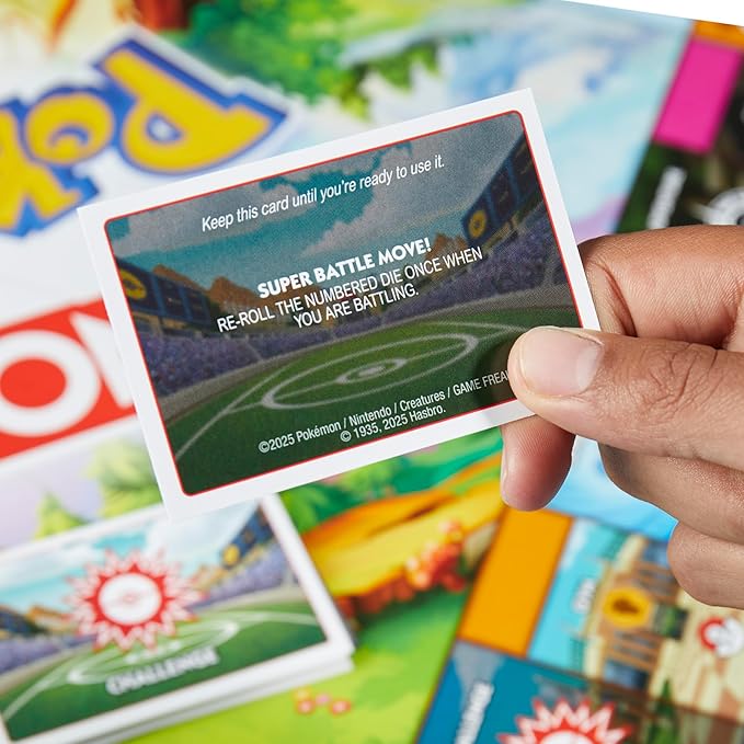 Monopoly Pokémon Edition Board Game | Ages 8 and Up | 2 to 4 Players | Kids Games for Pokémon Fans | Fun Family Games| 45 Mins. Avg.