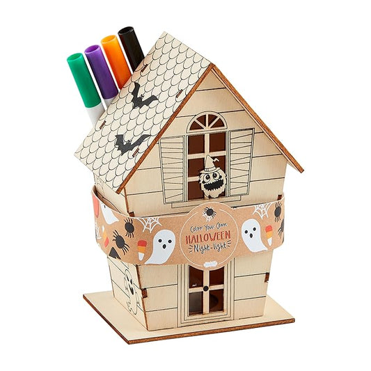 Mud Pie Children's DIY Light Up Kit, House