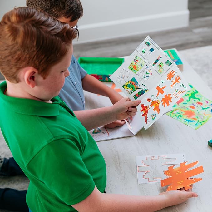 Totally Dinosaurs Dino-Tastic Activity Set with 30 Activities in Keepsake Box