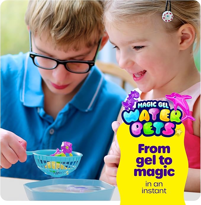 Dan&Darci Aqua Fairy Water Gel Kit for Kids - Magic Elf Toy Kits - Waters Pets - DIY Squishy Maker Set - Craft for Kids - Make Your Own Squishies Toys Crafts - Christmas Gifts for Boys & Girls