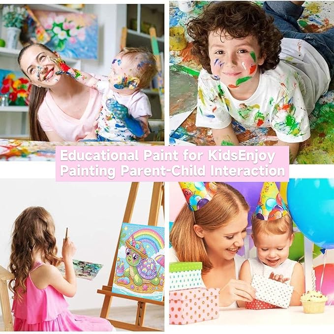 Sea Turtle Diamond Art Painting Kits with Frame- Animals Diamond Painting Kits with Frame, Cute Gem Art Kits for Wall Decoration 7X7 Inch