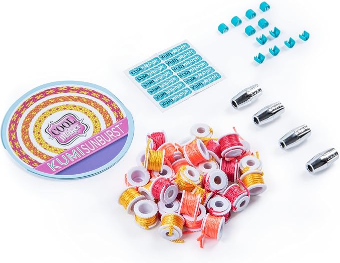 Cool Maker, KumiKreator Candy Mini Fashion Pack Refill, Friendship Bracelet Activity Kit