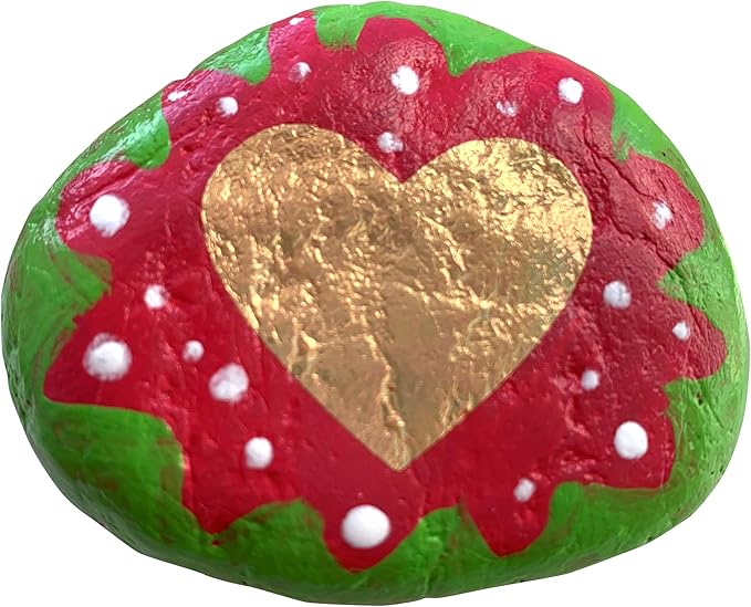 Creativity For Kids Hide and Seek Rock Painting Kit - Arts and Crafts for Kids Ages 6-8+, Gifts for Kids, Craft Kit with 10 Rocks and Waterproof Paint, Small