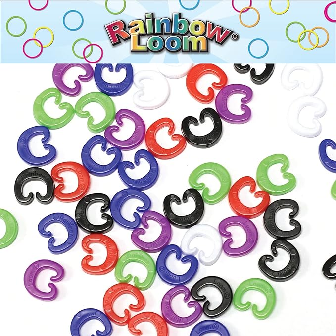 Rainbow Loom® Treasure Box NEON Edition, 8,000 Rubber Bands in 8 Different Neon Colors, and a Bonus of 2 Happy Looms, Great Activities for Boys and Girls 7+