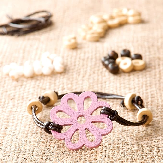 – Earth Craft Bracelets Creation Kit – Bracelet Making Kit – 357pc Jewelry Set with Beads & Shells – DIY Jewelry Kits for Kids Aged 8 Years +