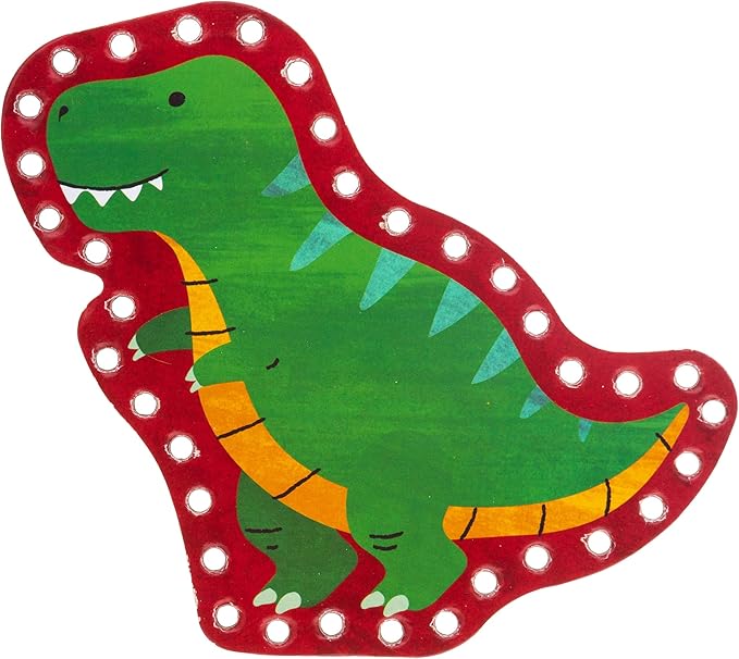 Stephen Joseph Lacing Cards, Dino Small