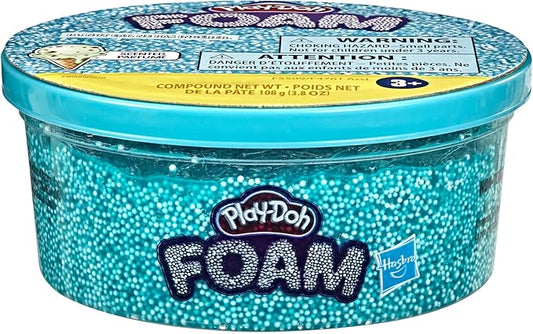 Play-Doh Foam Teal Mint Chocolate Chip Scented Single Can, Tactile Toy for Kids 3 Years and Up, Non-Toxic, 3.8 Ounces