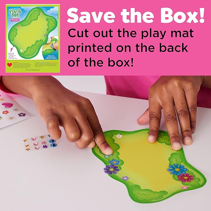 Creativity for Kids Unicorn Self-Watering Plant Pet, Unicorn Crafts for Girls and Boys, Unicorn Kids Garden Kit for Ages 6-8+, Green