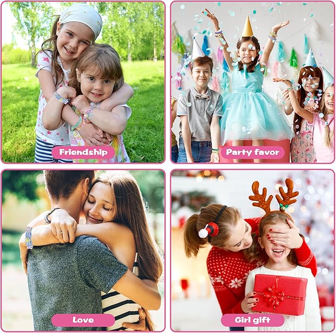 Friendship Bracelet Making Kit for Girl, Arts and Crafts Kit for Kids Ages 7-16, Jewelry Making Kit for Girls Ideas Gifts, Perfect Christmas Birthday Gifts for Girls Ages 7 8 9 10 11 12 13 Year Old