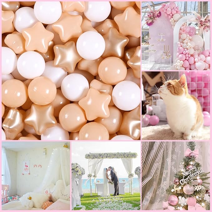 GOGOSO Ball Pit Balls for Toddles, Kids Plastic Balls for BallPit, Pool, Baby Party Accessories, Birthday Decoration 50 100 200 500 1000