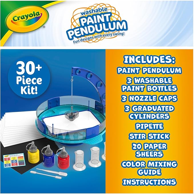 Crayola Washable Paint Pendulum