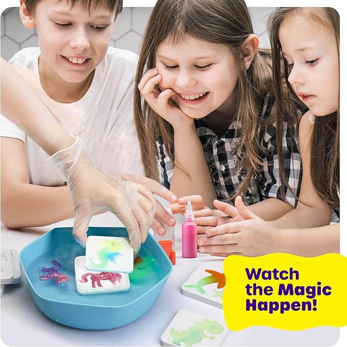 Dan&Darci Aqua Fairy Water Gel Kit for Kids - Magic Elf Toy Kits - Waters Pets - DIY Squishy Maker Set - Craft for Kids - Make Your Own Squishies Toys Crafts - Christmas Gifts for Boys & Girls