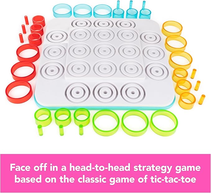 Spin Master Games, Otrio Strategy-Based Board Game, Classic Game, Kids Games, Family Game Night for Ages 8+