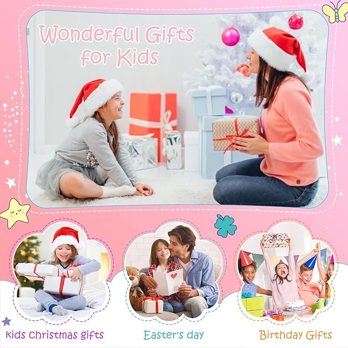 HYASIA Charm Bracelet Making Kit & Unicorn Gifts for Girls, Kids Toys Arts Crafts for Girls Age 8-12, Jewelry Making Supplies Set, The Perfect Gifts for Girls Birthday Party Game Children Christmas