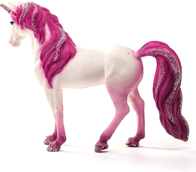 Schleich bayala, Unicorn Toys for Girls and Boys, Mandala Unicorn Mare Unicorn Figurine, Pink, Ages 5+