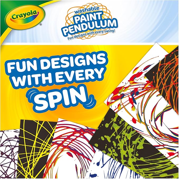 Crayola Washable Paint Pendulum