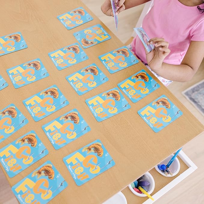 Melissa & Doug Classic Card Games Set - Old Maid, Go Fish, Rummy - FSC Certified